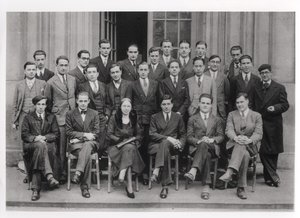 Clase graduada de la Ecole Normale Superieure, París, 1931